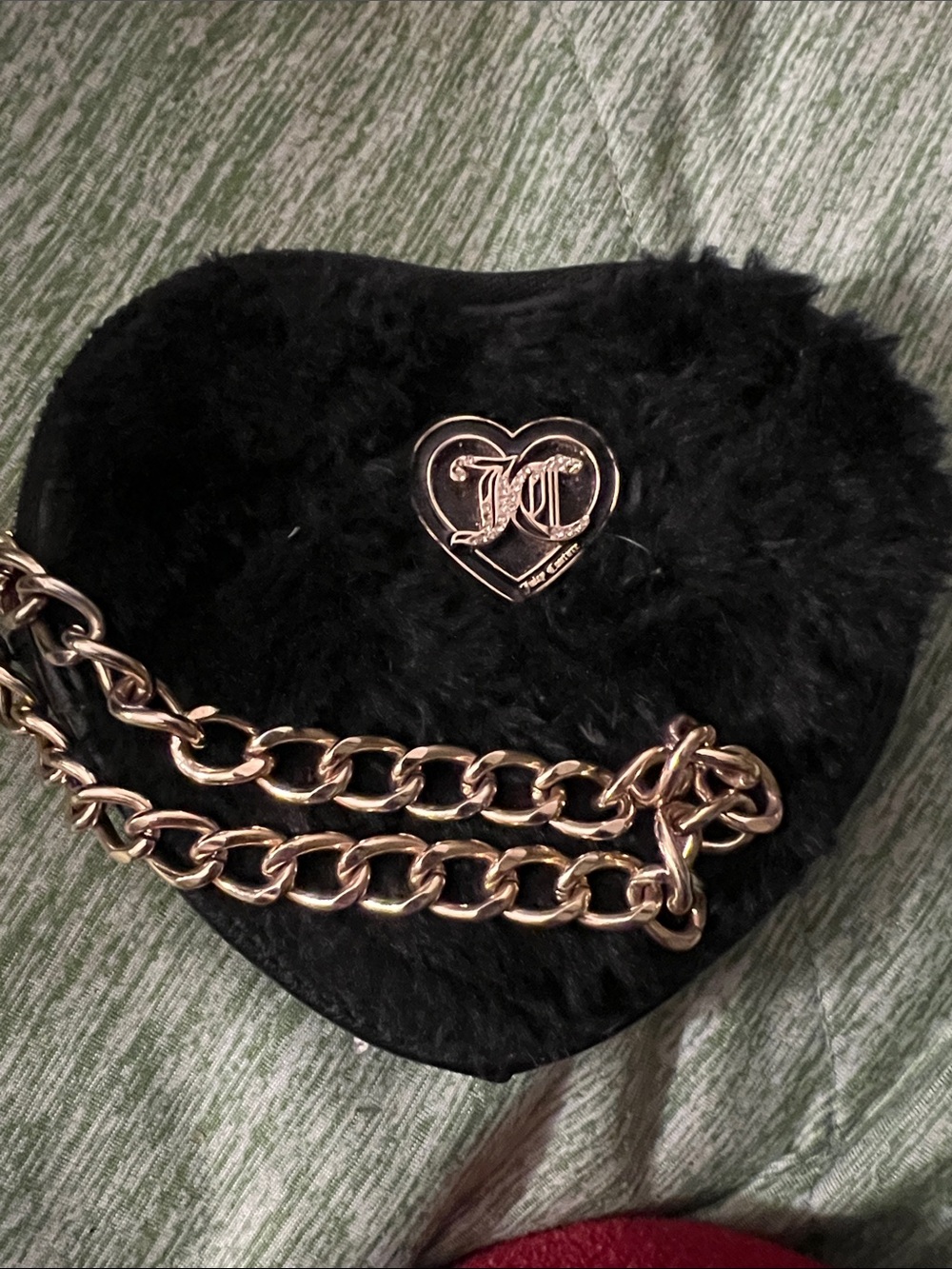 Juicy Couture Black Heart Wallet